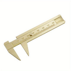 1pc Mini Copper Caliper Double Scale for Precision Measurement