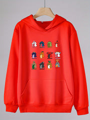 Girls Ghost Print Hoodies Comfy Pullover Spring Fall Christmas Gift