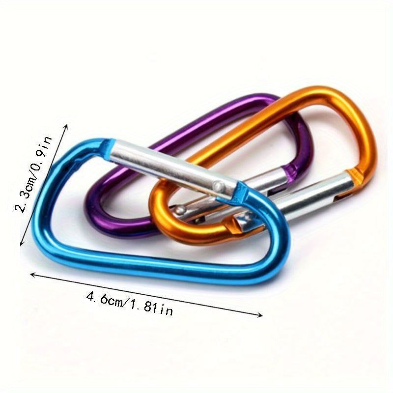 1pc Carabiner Keychain Clip Buckle Camping Hiking Travel