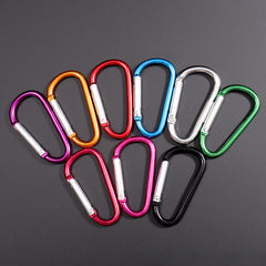 1pc Carabiner Keychain Clip Buckle Camping Hiking Travel