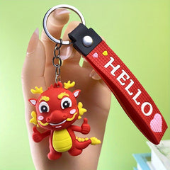 Spring Zodiac Dragon Key Chain Hanging Ornaments