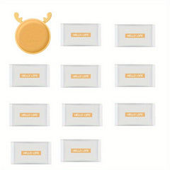 Mini Silicone Hand Warmer Egg with 10 Replacement