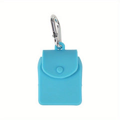 Mini Silicone Storage Bag Coin Purse Earphone Bag with Buckle