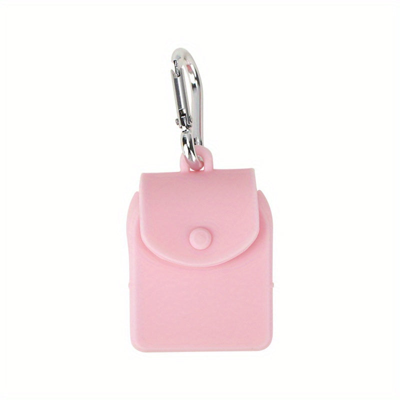 Mini Silicone Storage Bag Coin Purse Earphone Bag with Buckle