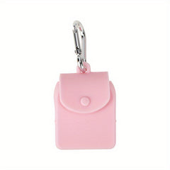Mini Silicone Storage Bag Coin Purse Earphone Bag with Buckle