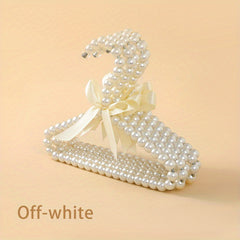 5pcs Artificial Pearl Hanger Small Bow Pet Accessories