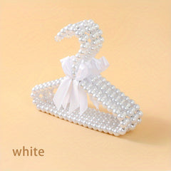 5pcs Artificial Pearl Hanger Small Bow Pet Accessories