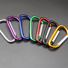 10pcs Metal Buckle Aluminum Water Bottle Buckle Outdoor Camping Hiking