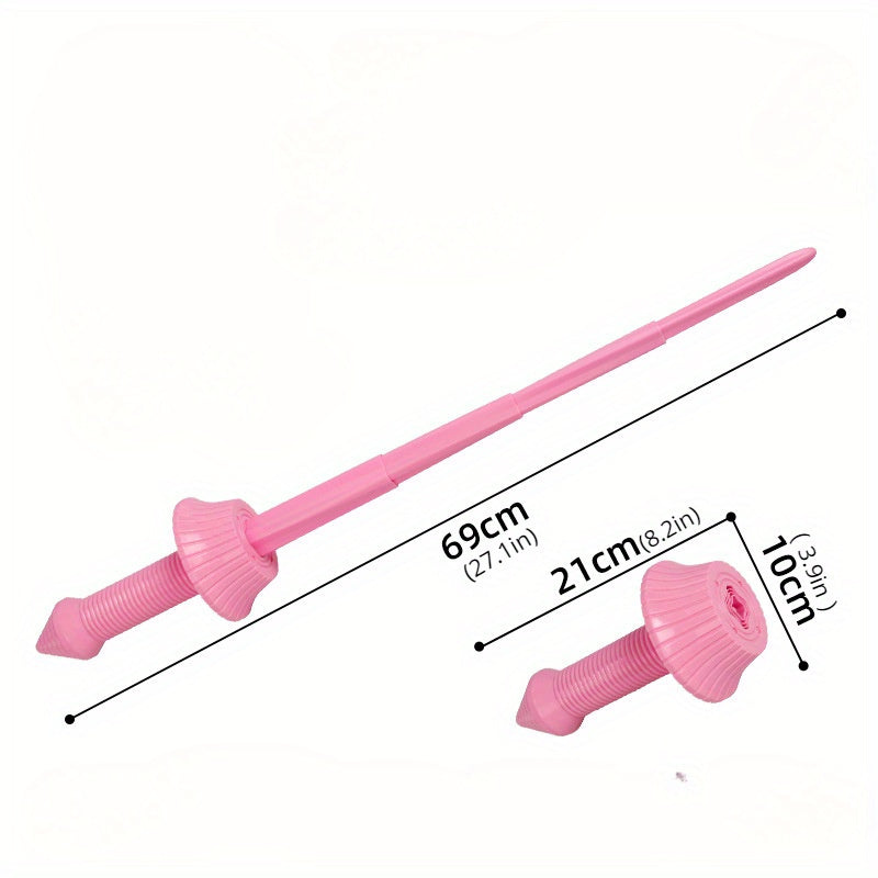 3D Printing Telescopic Sword Spiral Sword Rainbow Toy