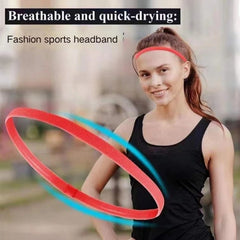 3pcs Elastic Yoga Headband For Sports Running And Fitness