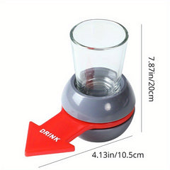 Spin The Shot Arrow Rotary Table Fine Wine Pointer For Drinking Game