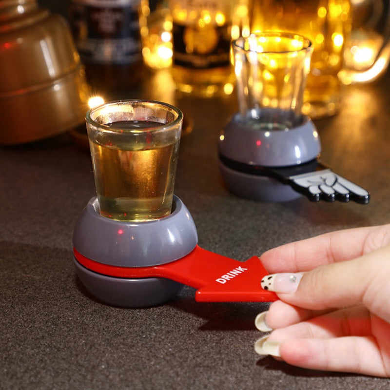 Spin The Shot Arrow Rotary Table Fine Wine Pointer For Drinking Game