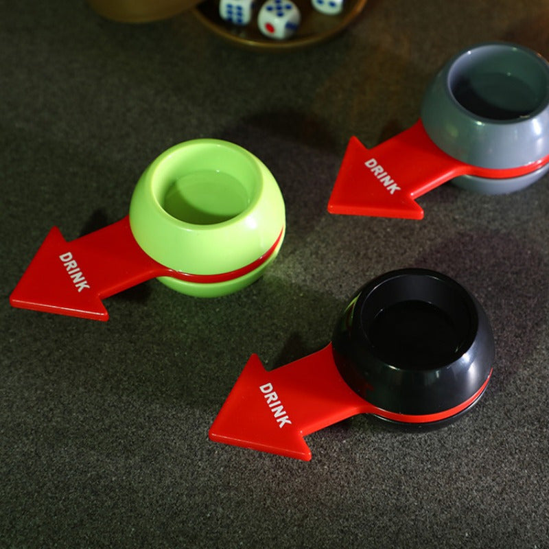 Spin The Shot Arrow Rotary Table Fine Wine Pointer For Drinking Game