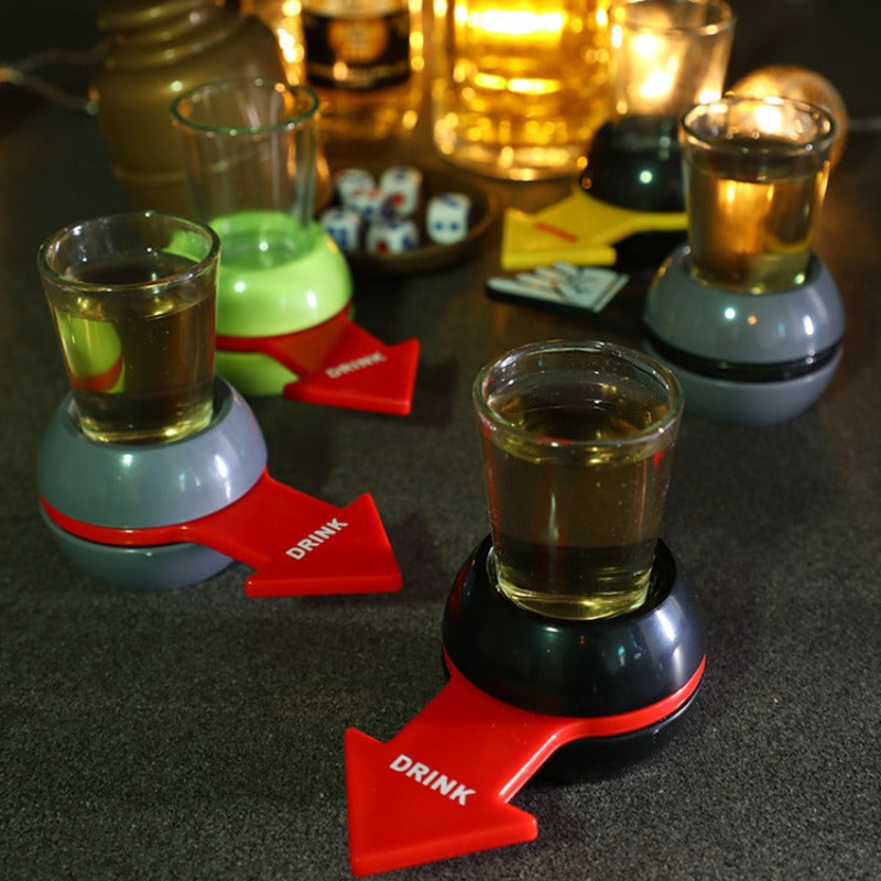 Spin The Shot Arrow Rotary Table Fine Wine Pointer For Drinking Game