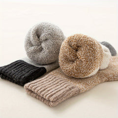 Men's Coldproof Wool Thermal Cashmere Mid calf Socks