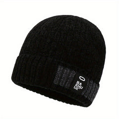 Men's Winter Thickened Knitted Beanie Hat
