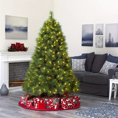 Christmas Green Flocking Artificial Cedar Tree for Home Decor