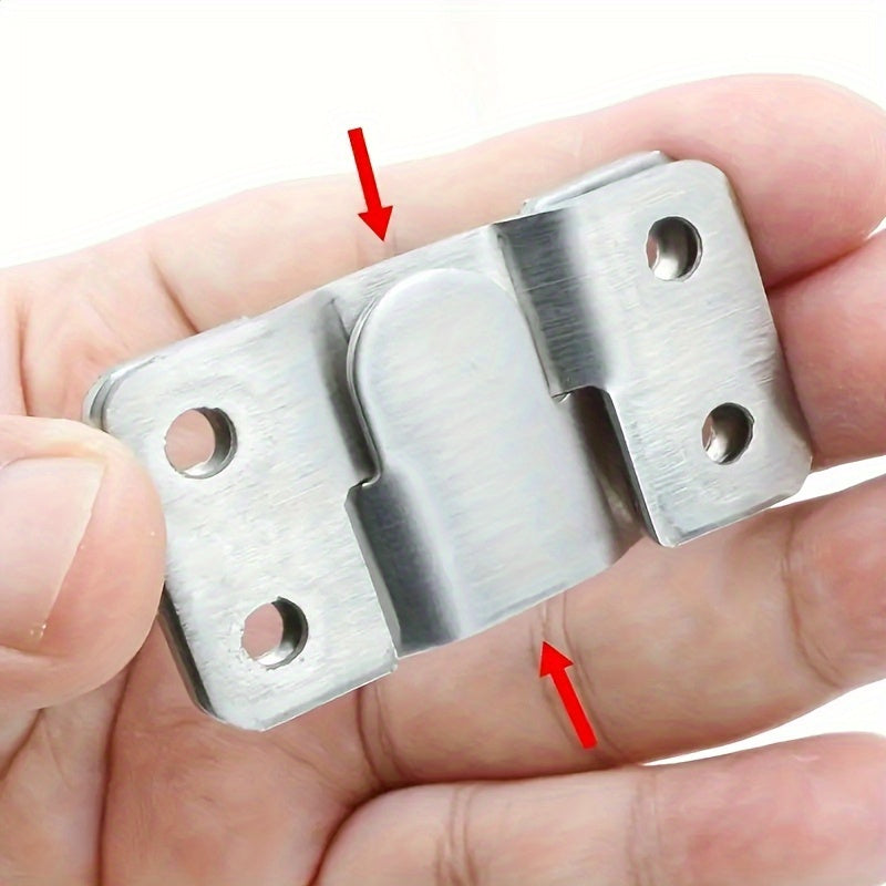 4pcs Stainless Steel Hanging Clip for Picture Frame Gallery