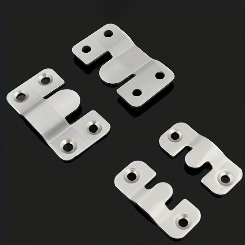 4pcs Stainless Steel Hanging Clip for Picture Frame Gallery