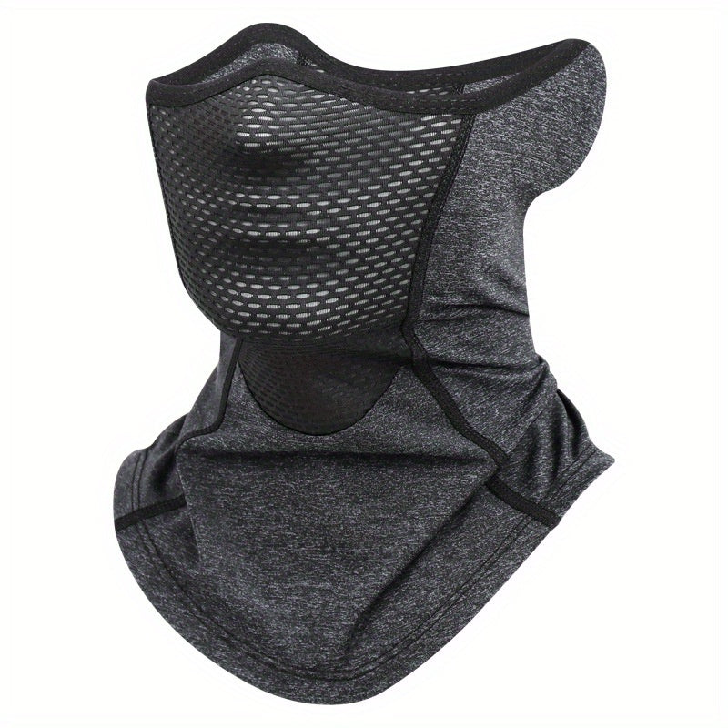 Breathable Outdoor Mask UPF50 Half Face Mask Neck Gaiter For Sports Cycling