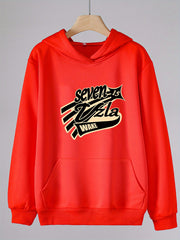 Girls Cartoon Alphabets Pattern Hooded Sweatshirt for Spring and Autumn
