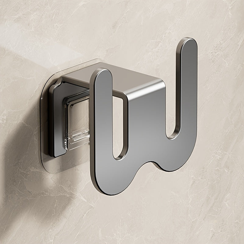 Bathroom Slipper Rack Metal Wall Hanging Storage No Punching