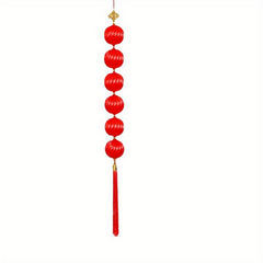 2pcs Tassel Lantern Pendant Year Decoration for Christmas Wedding Party