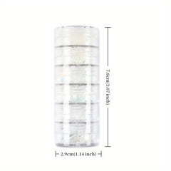 6pcs Resin Pigment Snowflakes Glitter Sequins DIY Resin Fille