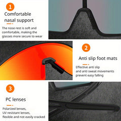 Multifunctional Cycling Glasses Outdoor Sports Windproof Polarized Glasses