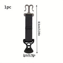 Carabiner Clips Hooks Tent Buckle High Density Nylon Climbing Hook