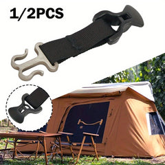 Carabiner Clips Hooks Tent Buckle High Density Nylon Climbing Hook