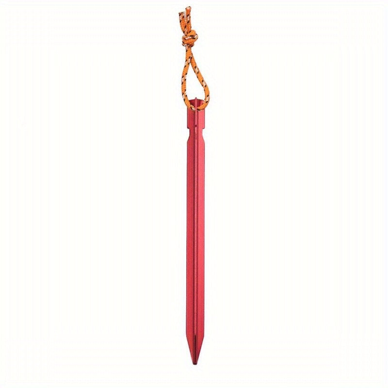 5pcs Aluminum Tent Stakes Hiking Camping Outdoor Travel Sand Accessories
