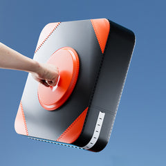Wall Mount Boxing Pad for Sports Training - Orange