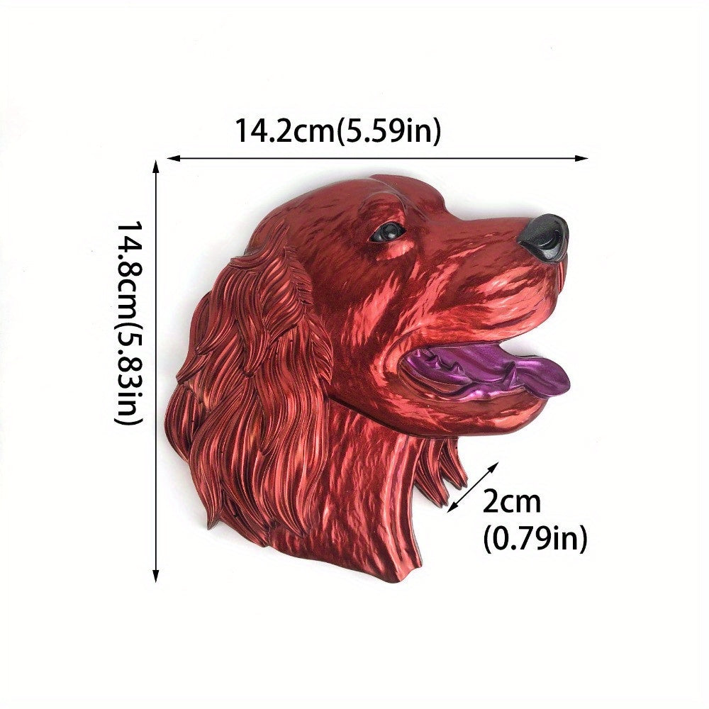 Long haired Dog Silicone Mold for Home Decor
