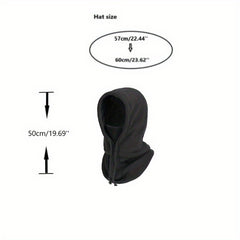 Windproof Thermal Hat for Motorcycle Riding & Cycling