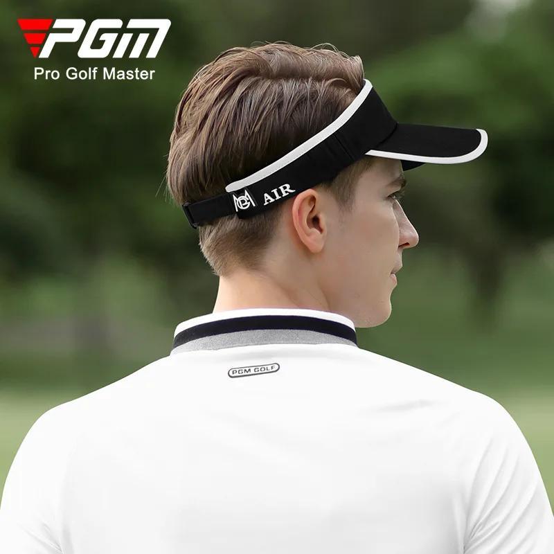 PGM Men's Golf Caps Visor Hats Breathable Casual Cap Moisture Wicking Hat