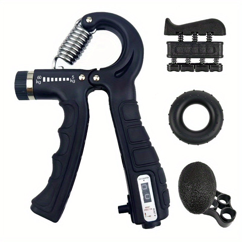 Hand Strength Training Set - Grip Ball, Hand Grip Strengthener, Hand Grip Ring