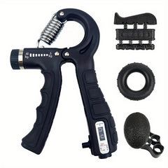 Hand Strength Training Set - Grip Ball, Hand Grip Strengthener, Hand Grip Ring