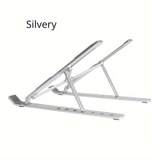 Laptop Stand Heat Dissipation Folding Bracket Elevates Desktop