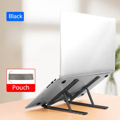 Laptop Stand Heat Dissipation Folding Bracket Elevates Desktop