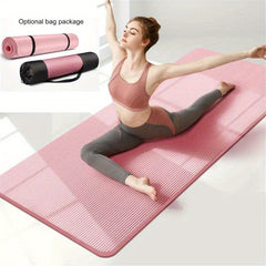 10MM Thick Non-Slip Yoga Mat for Gymnastics Pilates
