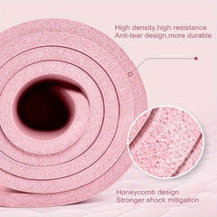 10MM Thick Non-Slip Yoga Mat for Gymnastics Pilates