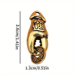Chinese Style Crab Decoration Pendant Bag Purse Keychain Accessory