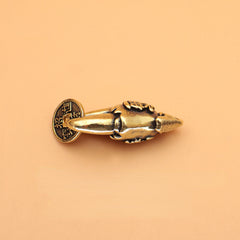 Chinese Style Crab Decoration Pendant Bag Purse Keychain Accessory