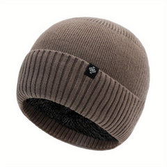 Winter Knit Hat Velvet Ski Hat Ear Protection Men Women Warm Thickened