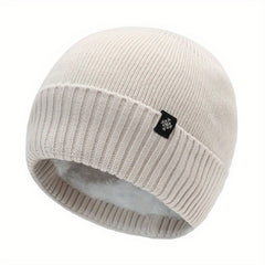 Winter Knit Hat Velvet Ski Hat Ear Protection Men Women Warm Thickened
