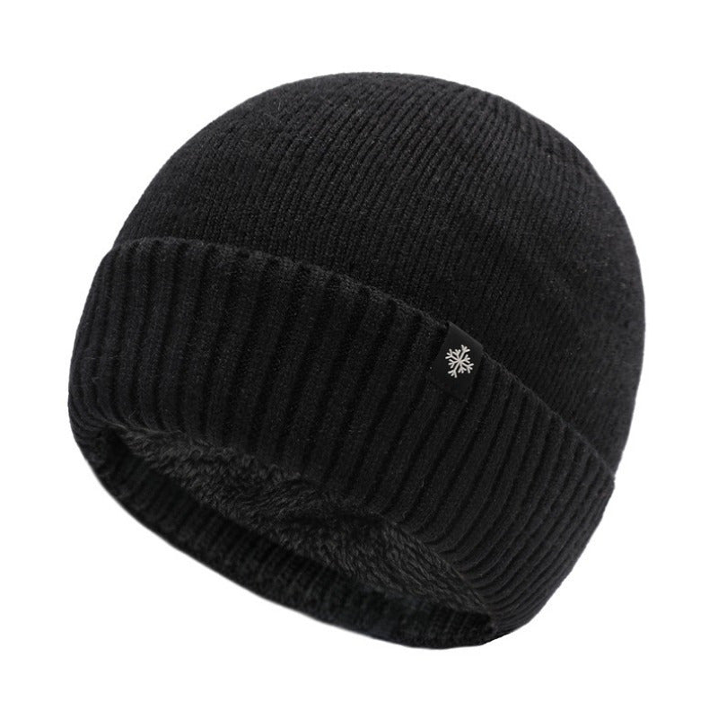Winter Knit Hat Velvet Ski Hat Ear Protection Men Women Warm Thickened