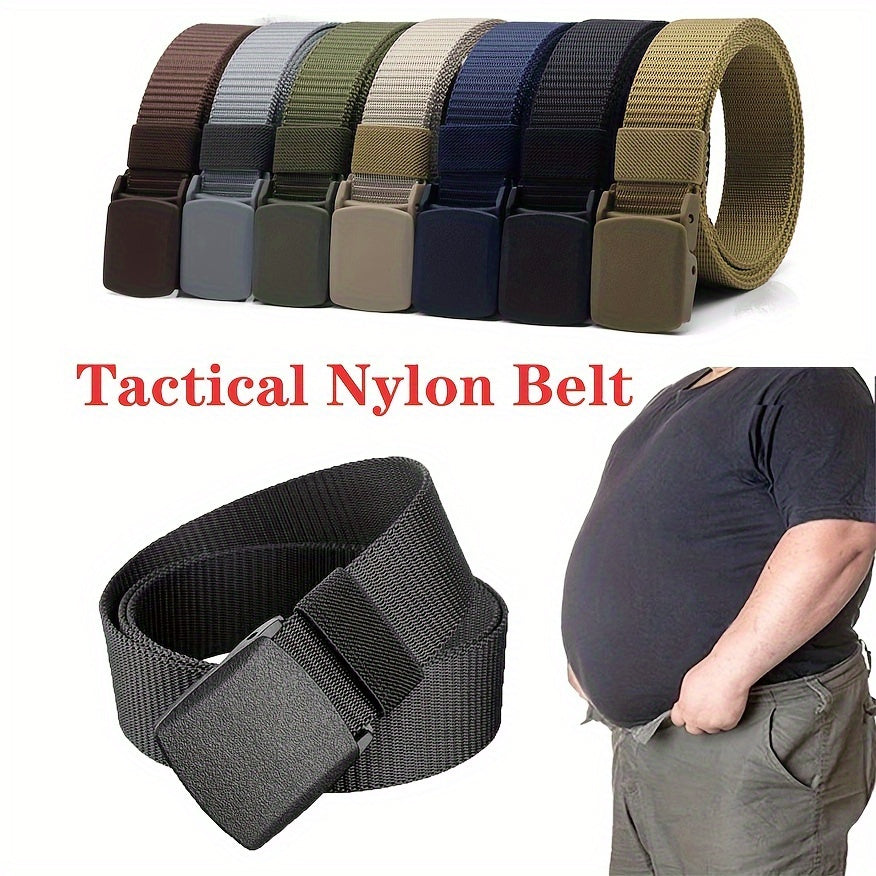 Canvas Tactical Sports Belt for Outdoor Activities