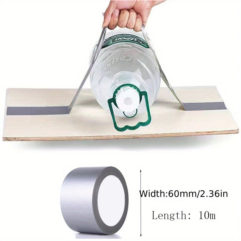 Adhesive Fabric Duct Tape Carpet Waterproof Tape Gray 10m