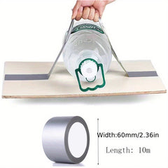 Adhesive Fabric Duct Tape Carpet Waterproof Tape Gray 10m